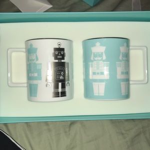 Robot holiday mug set, Tiffany & Co